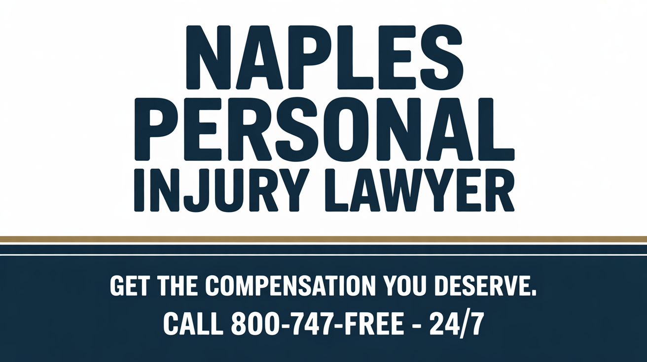 Why Hiring a Naples Personal Injury Lawyer Early Can Strengthen Your Case